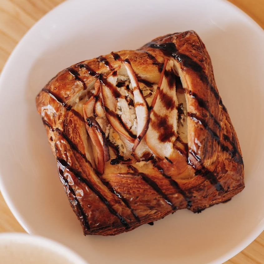 Pear Leek Danish