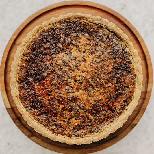 GF Mushroom & Swiss Cheese Quiche