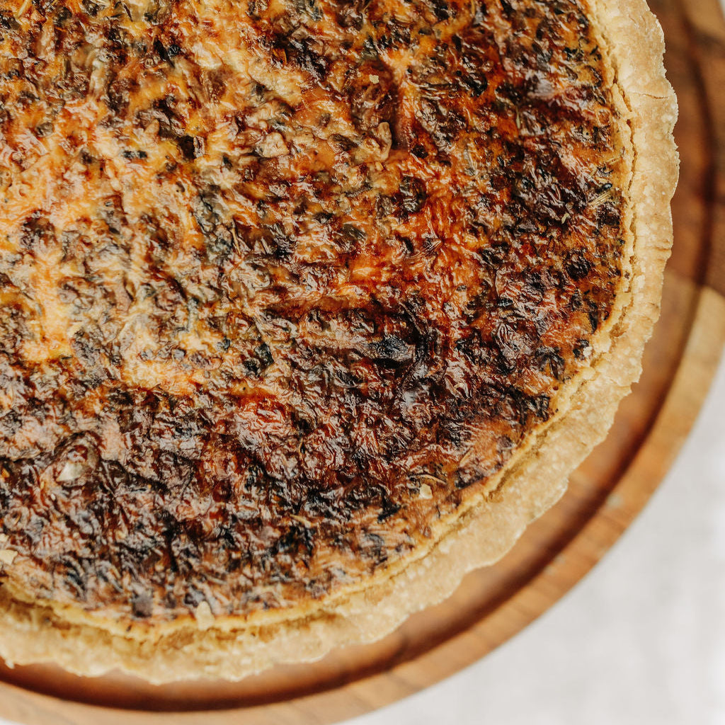 GF Mushroom & Swiss Cheese Quiche