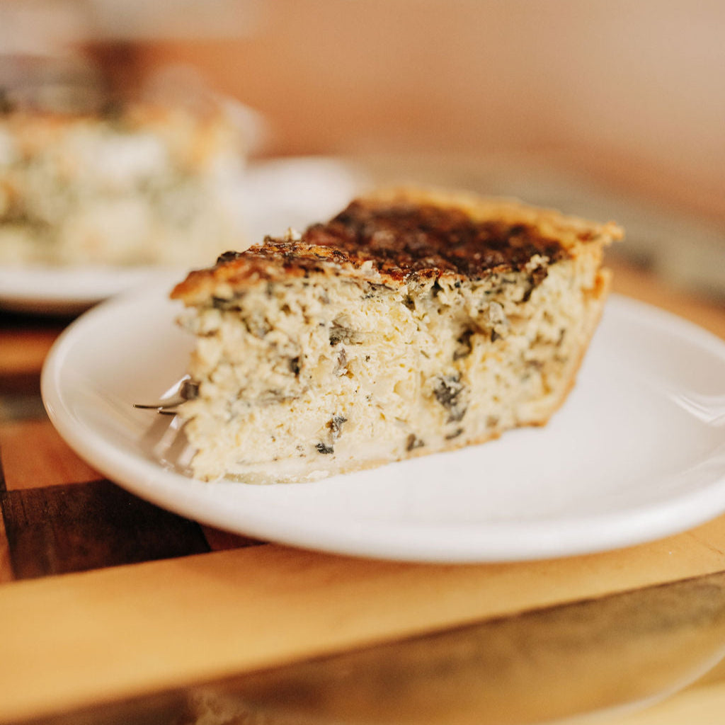 GF Mushroom & Swiss Cheese Quiche
