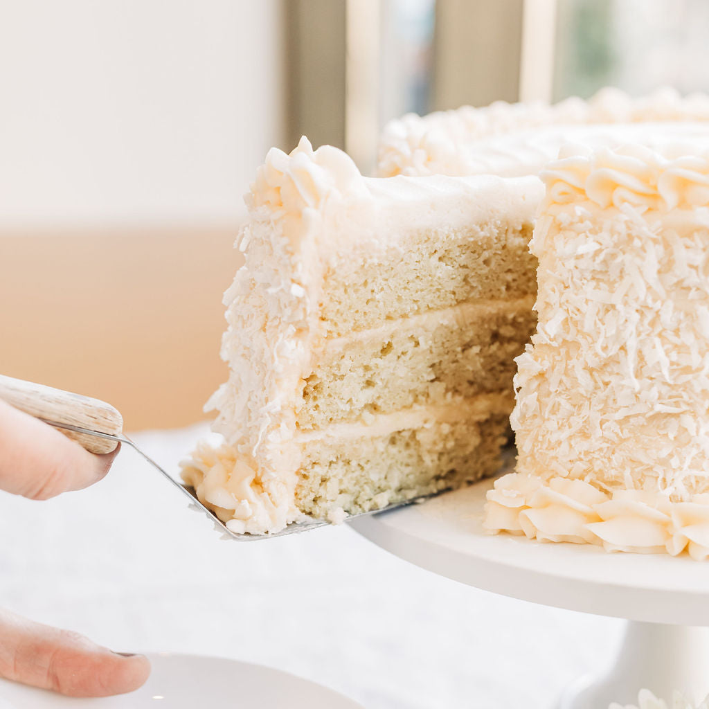 Coconut Cake with Cream Cheese Frosting
