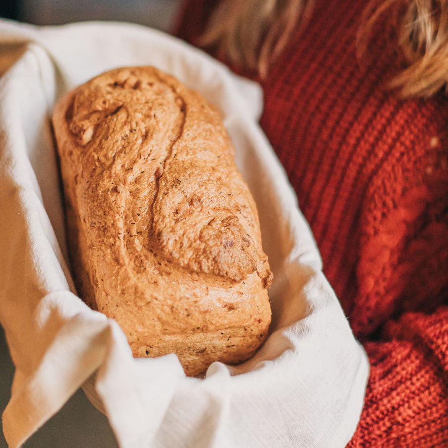 Roasted Red Pepper & Feta Sourdough