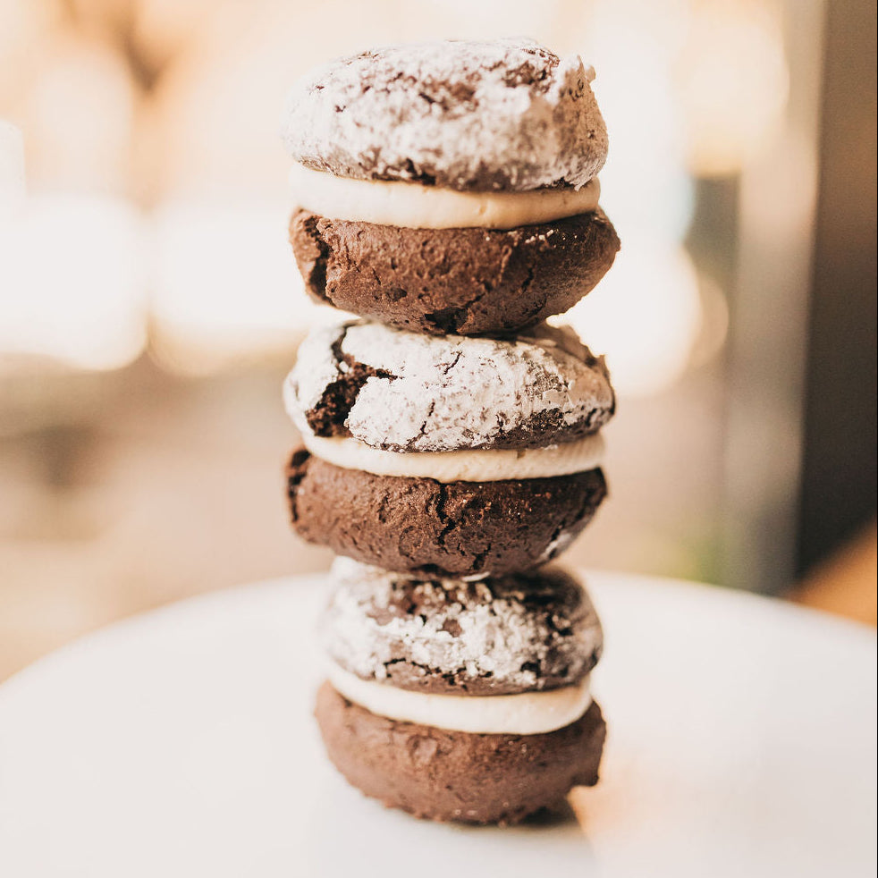 VGF Chocolate Crinkle Cookie Cream Pie