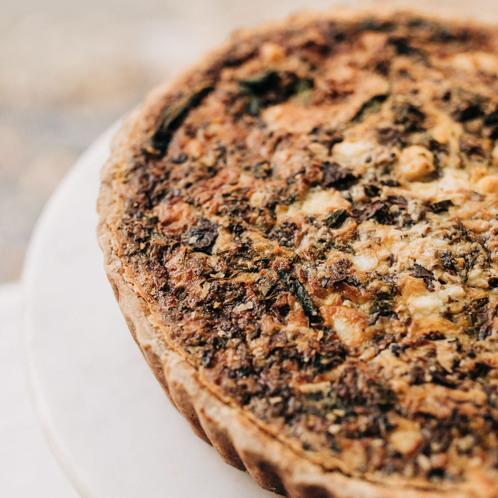 GF Winter Greens Quiche