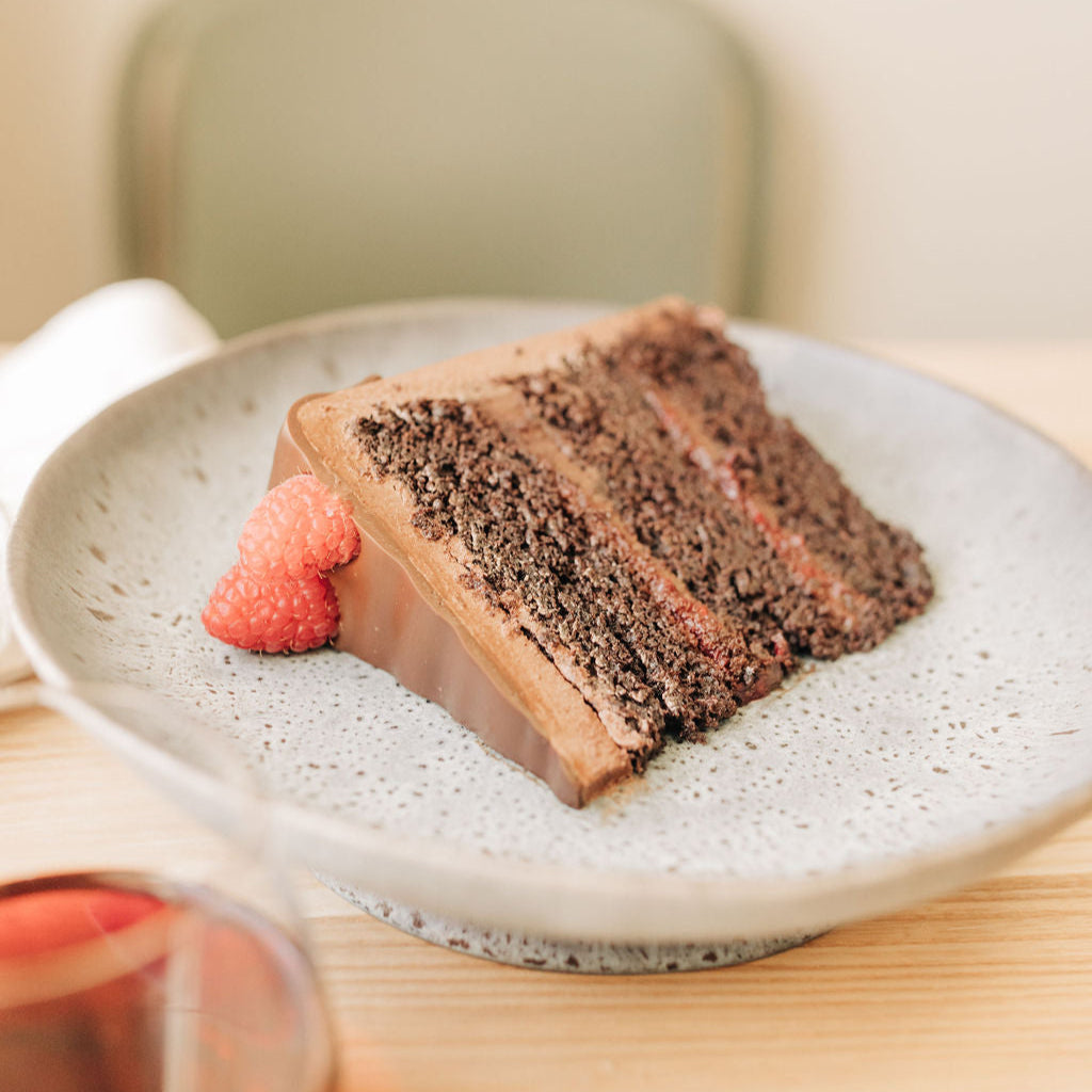 Vegan and Gluten-Free Chocolate Raspberry Cake