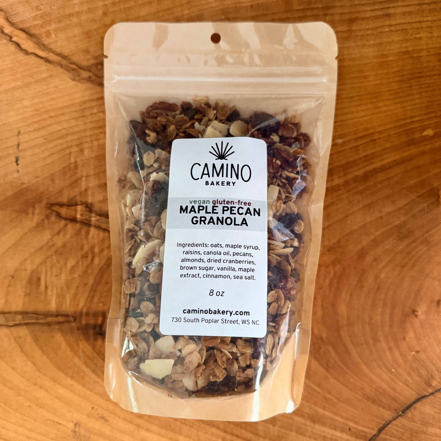 Vegan Gluten-Free Granola (8oz Bag)