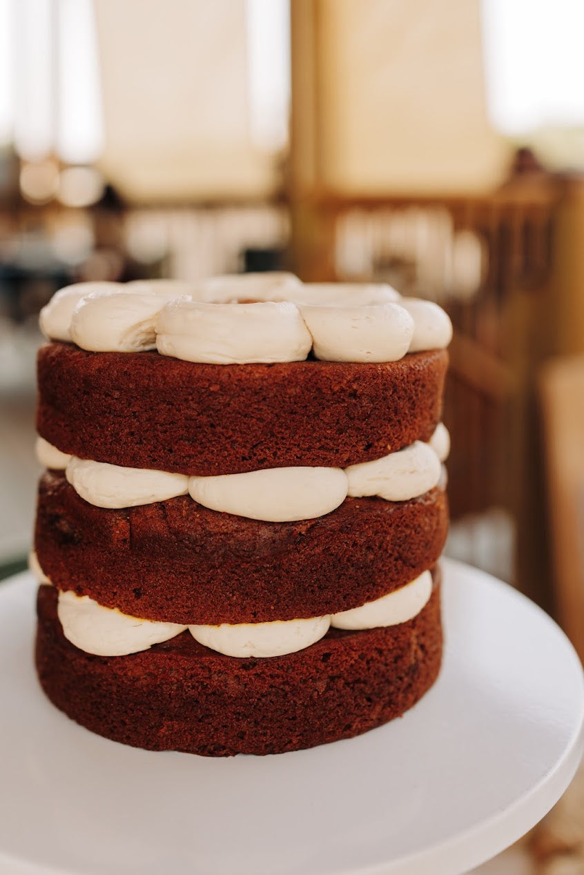 Sweet Potato Marshmallow Cake