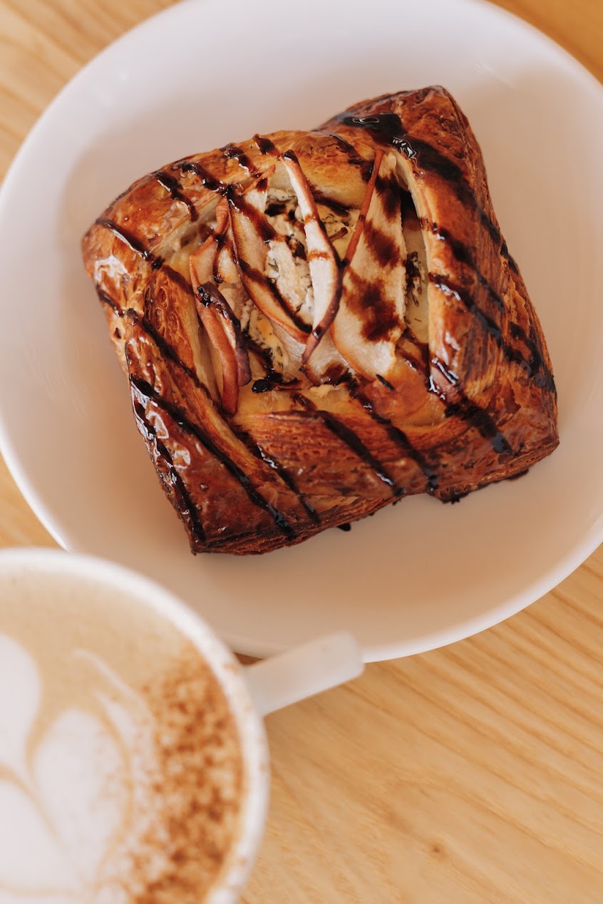 Pear Leek Danish