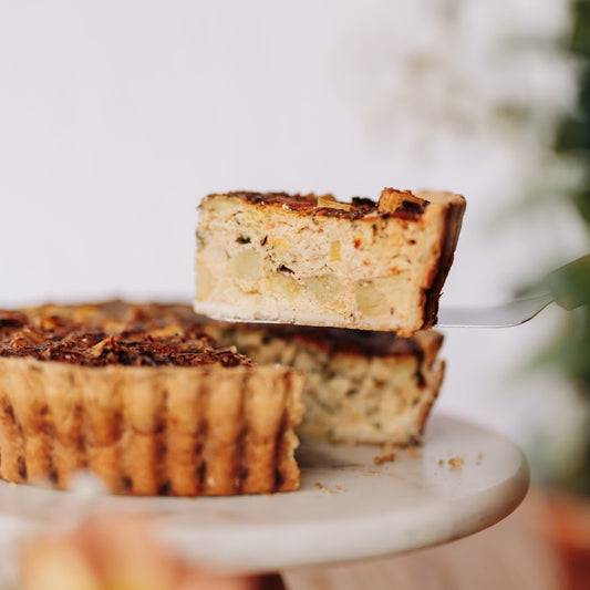 Potato Leek Quiche
