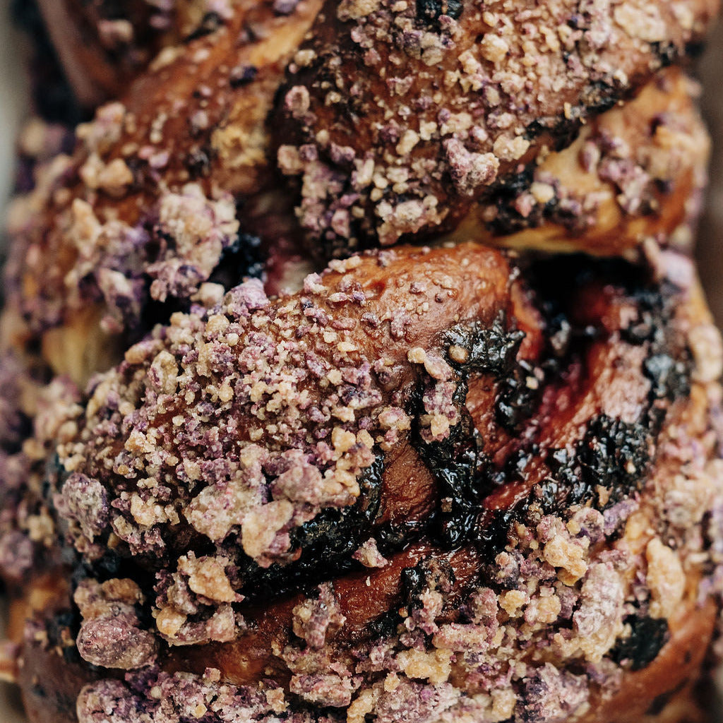 Blackberry Babka Loaf