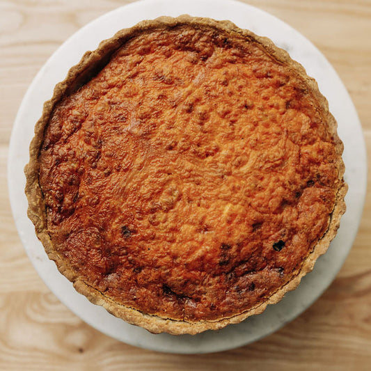 GF Soy Chorizo & Black Bean Quiche