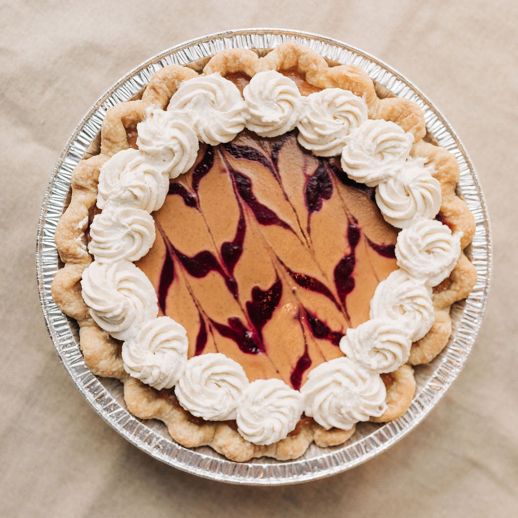 Sweet Potato Cranberry Pie