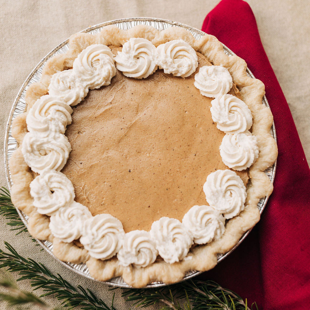 Gingerbread Cream Pie