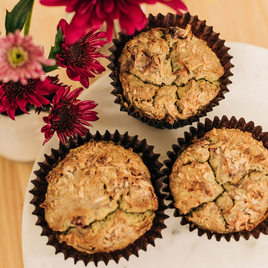 VGF Strawberry Coconut Matcha Muffin