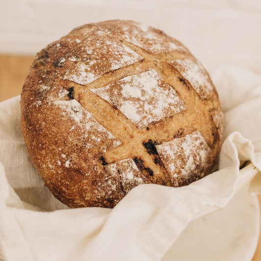 Black Pepper, Parmesan, & Shallot Sourdough