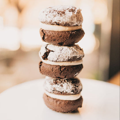 VGF Chocolate Crinkle Cookie Cream Pie