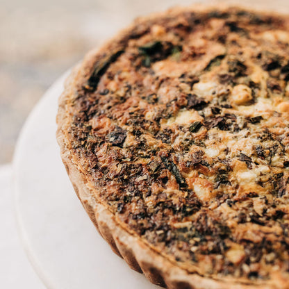 GF Winter Greens Quiche