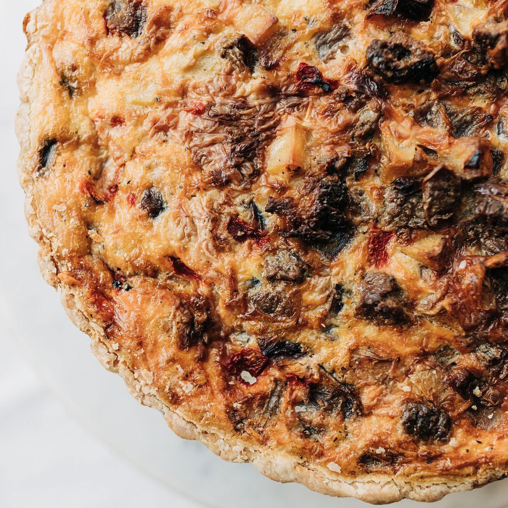 GF Breakfast Hash Quiche