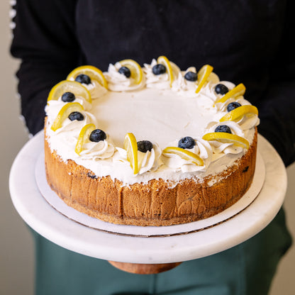 Blueberry-Lemon Cheesecake
