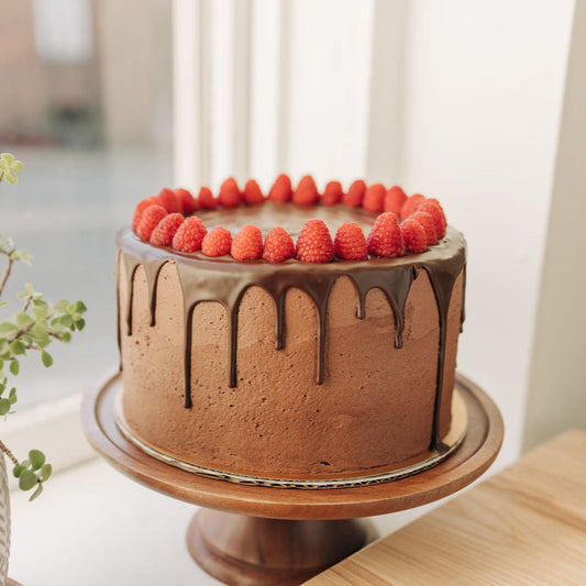 VGF Chocolate Raspberry Cake