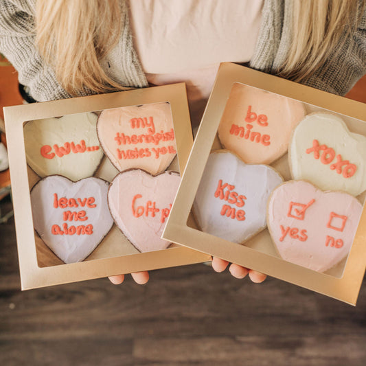 Valentine's Day Cookie Box