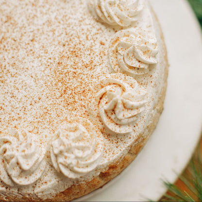 Egg Nog Cheesecake
