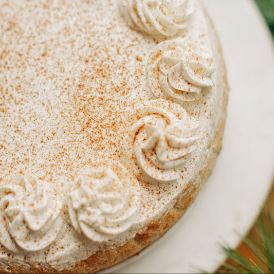 Egg Nog Cheesecake