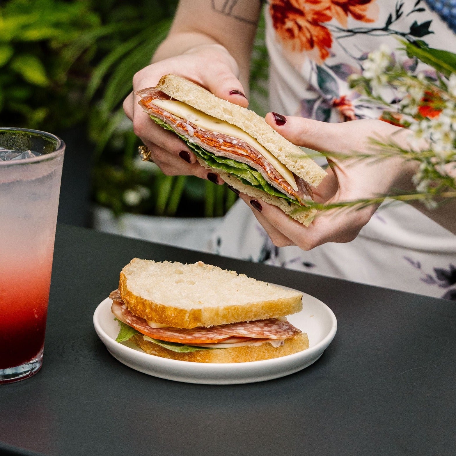 Chicken & Pear Bistro Sandwich Camino Bakery
