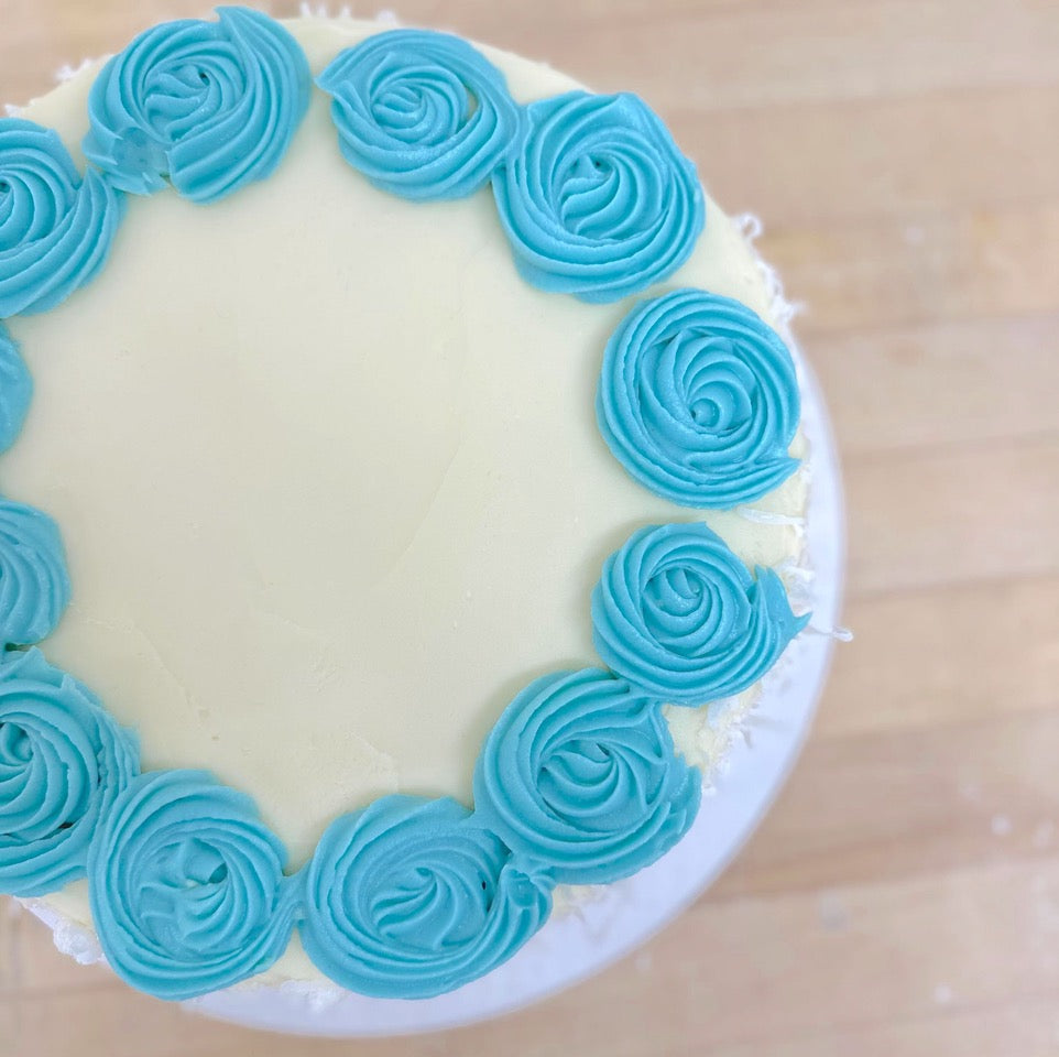 Coconut Cake with Cream Cheese Frosting