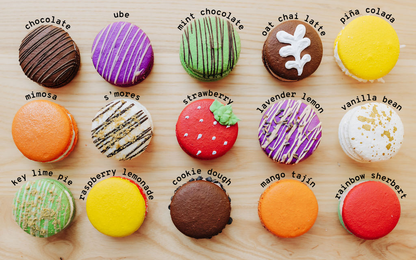 Gluten Free French Macarons (Box of 9)