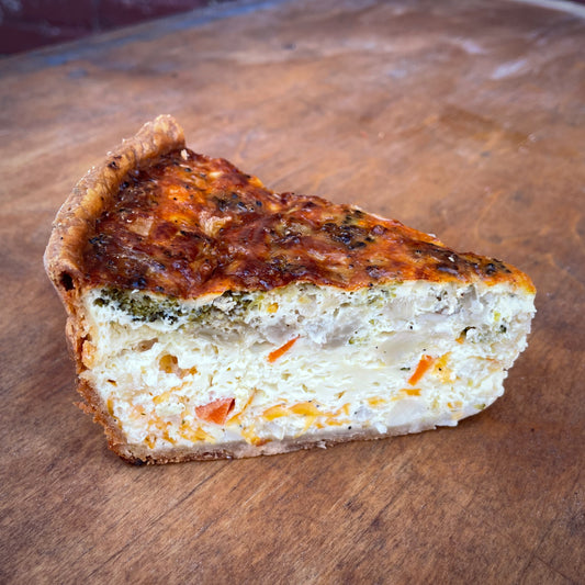 GF Mixed Veggie Quiche